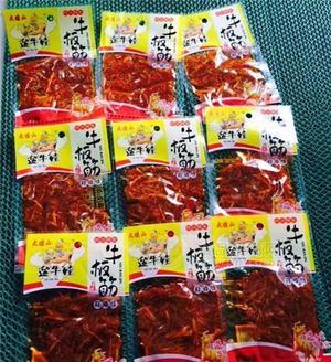 休闲食品 麻辣牛板筋