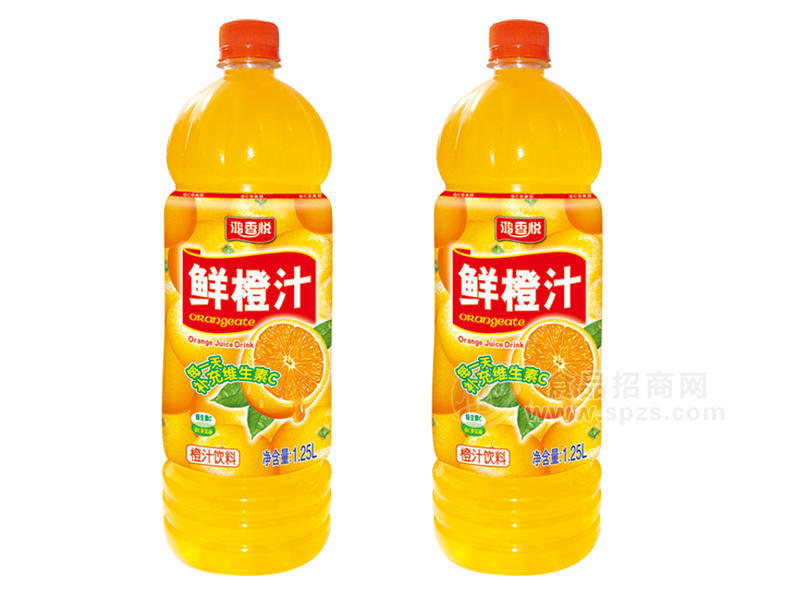 ·鲜橙汁1.25l 