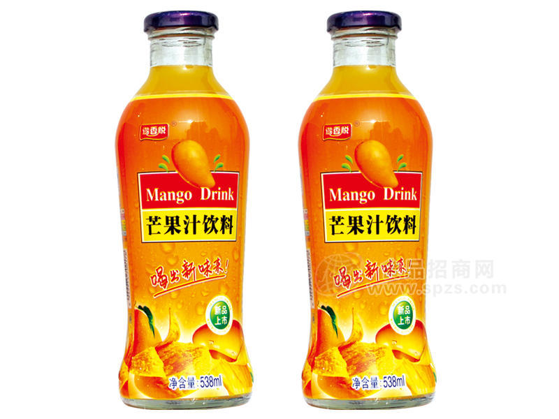 ·芒果汁饮料538ml 