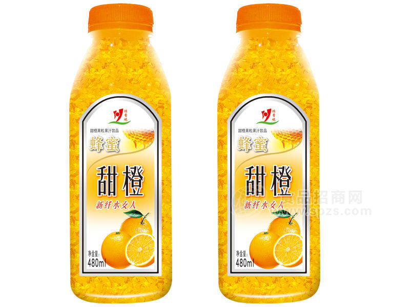 ·蜂蜜甜橙480ml 