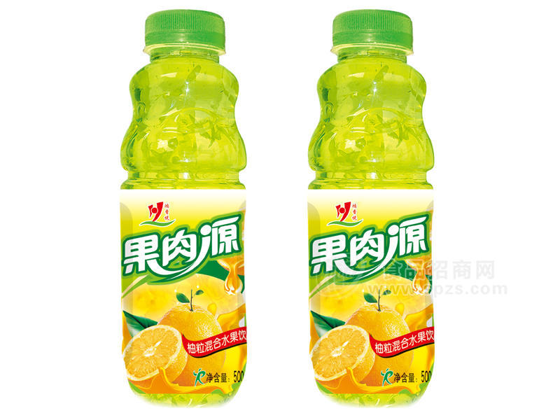 ·果肉源500ml-柚粒 