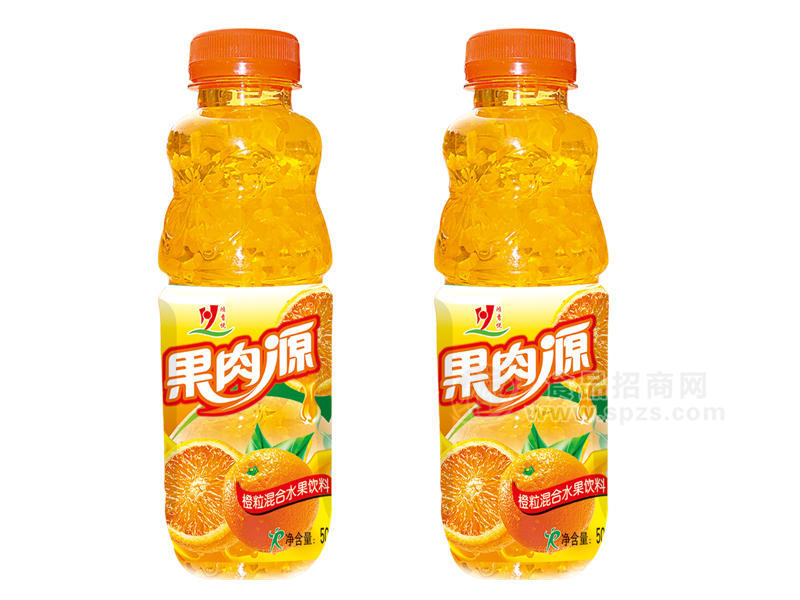 ·果肉源500ml-橙粒 