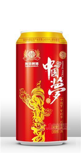 8.5度中國(guó)夢(mèng)易拉罐啤酒500ml