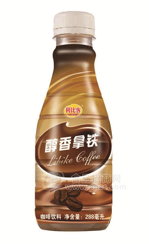 ·利比客 咖啡饮料 醇香拿铁 288ml 