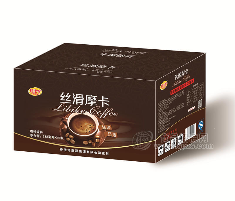 ·利比客 咖啡饮料 丝滑摩卡288mlx15瓶 