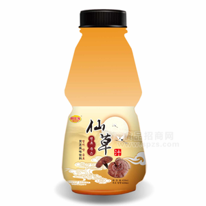 利比客 靈芝風(fēng)味飲料 仙草汁 428ml