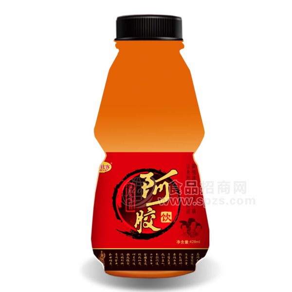 ·利比客 阿胶风味饮料 阿胶饮 428ml 
