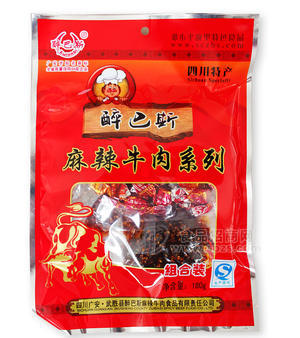 180g麻辣牛肉系列组合袋装