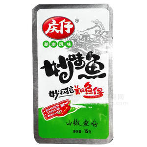 庆仔妙味鱼 山椒鱼仔15g