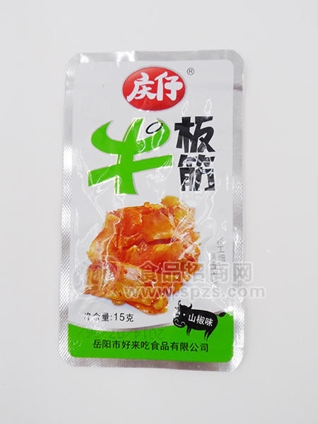 慶仔 牛板筋山椒味15g 休閑食品