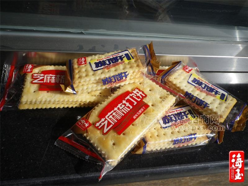 海玉 芝麻/香葱 苏打饼干 山西特产小吃 办公室零食 休闲食品