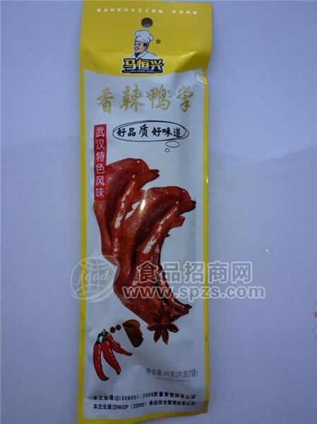 香辣鴨掌46克