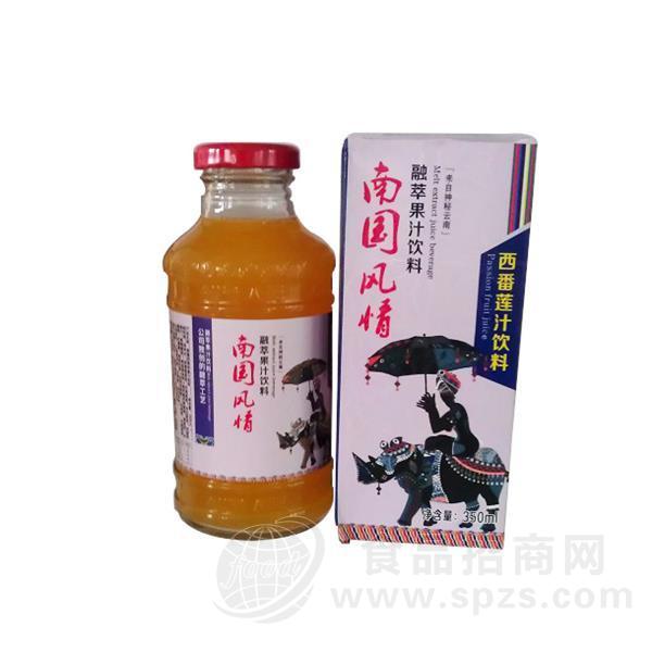 ·南国风情-西潘连汁饮料350ml 