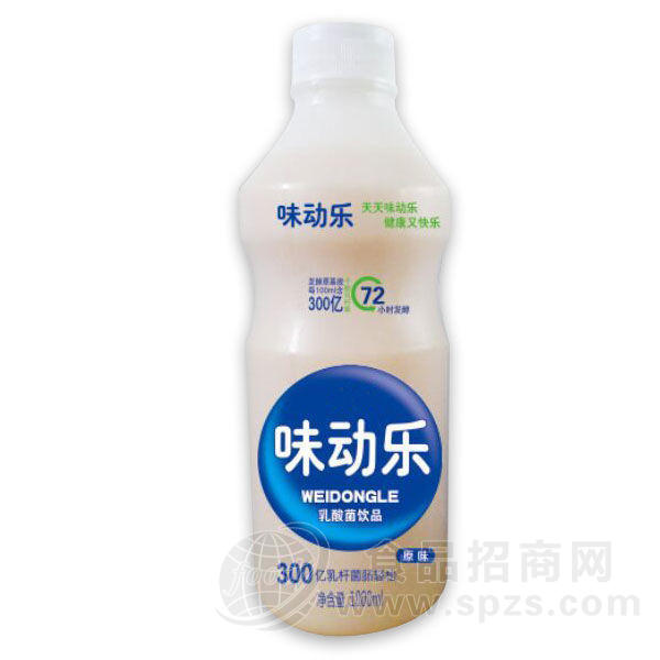 ·味动乐 乳酸菌饮品 原味 1000ml 