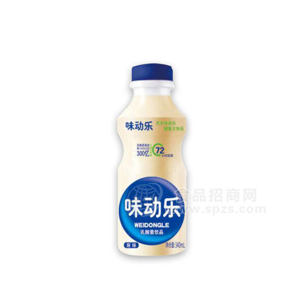 ·味动乐 乳酸菌饮品 原味 340ml 