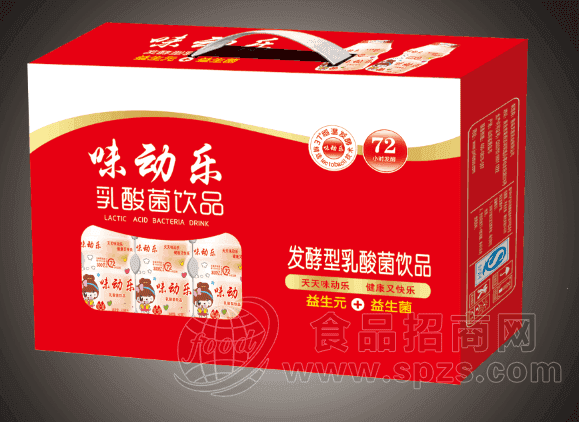 ·味动乐 益生元 儿童饮料 乳酸菌饮料 