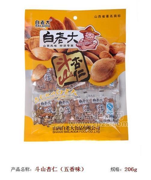 斗山杏仁（五香味）206g