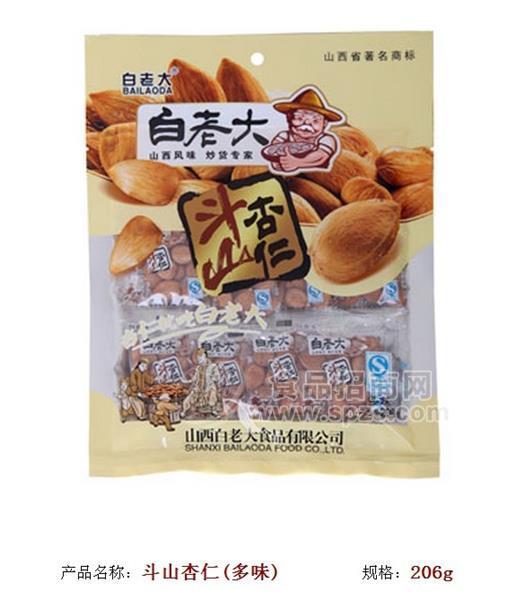 斗山杏仁(多味)　206g