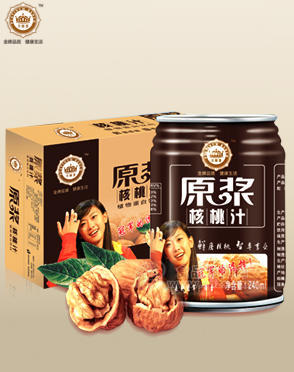 植物蛋白饮料原浆核桃汁