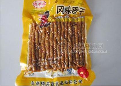 风味豆干休闲食品