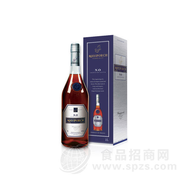 进口酒 马邑轩白兰地XO-1L