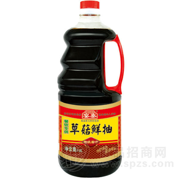宴泰 草菇鲜抽1.9L
