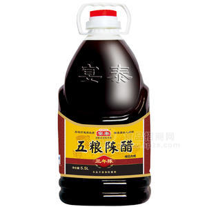 宴泰 五糧陳醋5.5L