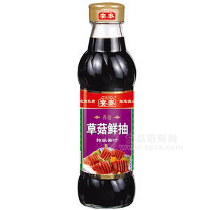 宴泰 草菇老抽特級(jí)醬油500ml