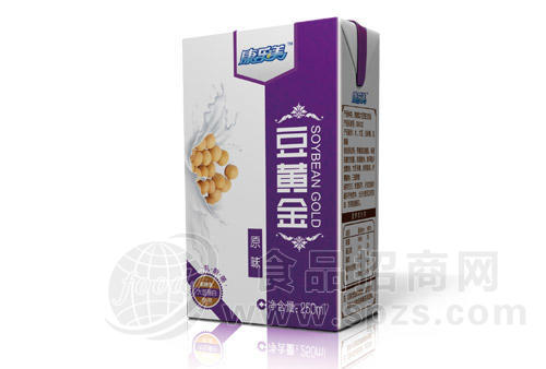 豆黄金红原味250ml-康乐美
