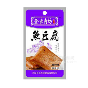 休閑食品豆制品樂(lè)天娃魚(yú)豆腐燒烤味