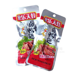 乐天娃 卤香鸭翅 香辣味 18g