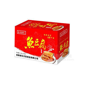 休閑食品豆制品豆腐干魚干魚絲樂天娃魚豆腐香辣味箱