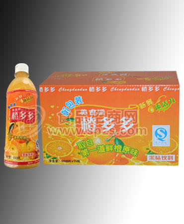 美吉源500mlX15橙多多