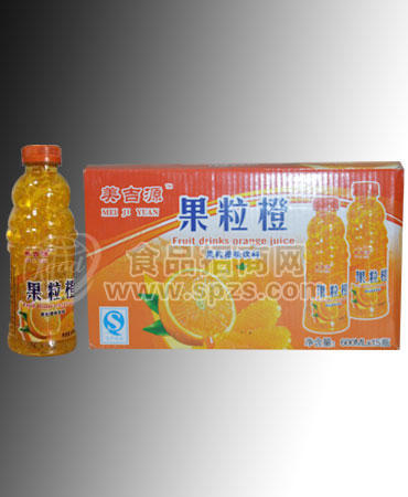 美吉源600mlX15果粒橙