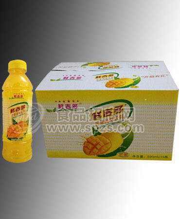 鮮吉多590mlX15芒果汁