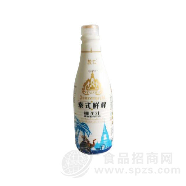 骏仁 泰式鲜榨椰子汁 植物蛋白饮料 1.25L