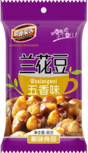 60克兰花豆五香味
