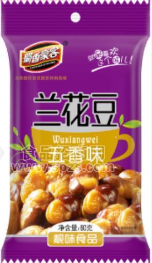 60克兰花豆五香味