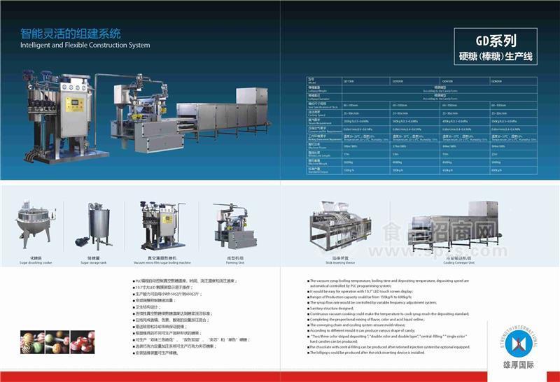 GD150軟糖生產(chǎn)線
