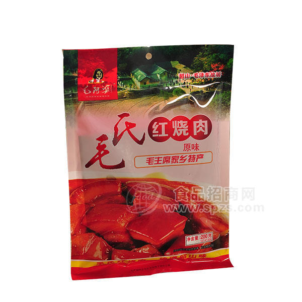 毛阿婆 毛氏紅燒肉原味200g