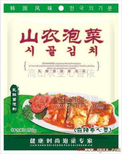 山农150g麻辣卷心菜