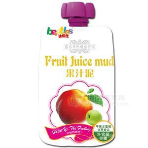 比逗仕果汁泥 苹果水蜜桃甘蔗果泥