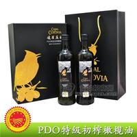 葡萄牙原裝原瓶進(jìn)口PDO特級(jí)初榨橄欖油 750ml*2精致禮品禮盒裝