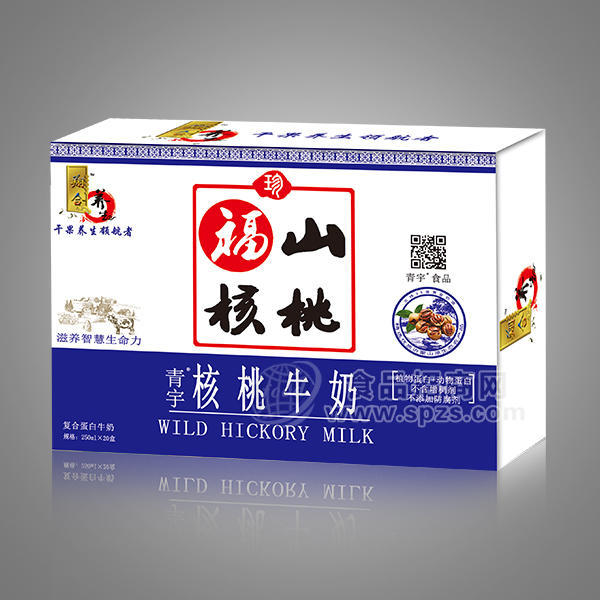 青宇 核桃牛奶 复合蛋白牛奶250mlx20盒