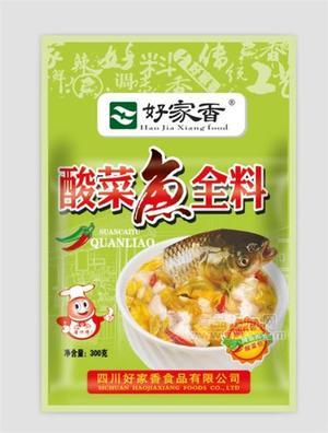 酸菜魚全料300g