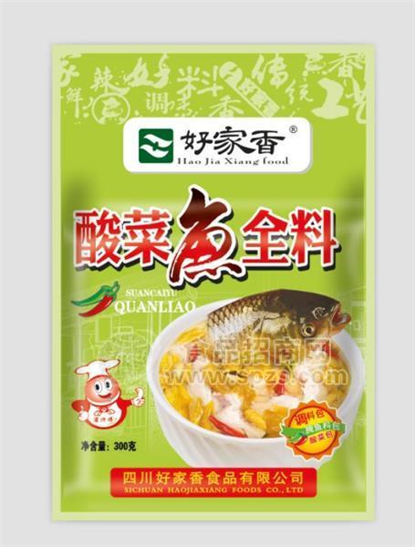 酸菜魚全料300g