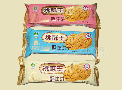 桃酥王酥性饼干70克