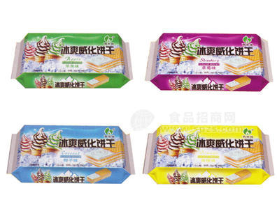 冰爽威化餅干（四個口味）110g