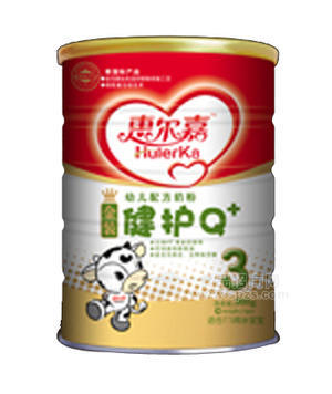 华丹惠尔嘉幼儿配方奶粉900克听装