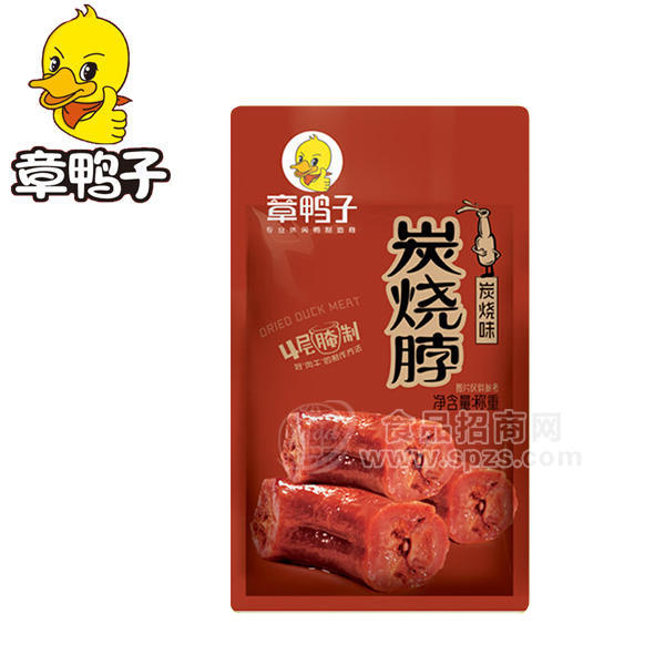 章鴨子香辣脖炭燒味 稱重休閑食品